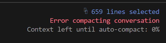 Mmm interesting. I feel like since Opus 4.5 rolled out the conversation window is impossibly short before compact. And now today it doesn't compact at all. Good thing or bad? Claude Code #Claude