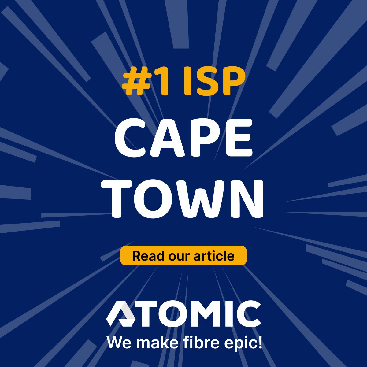 🏆 Read our article about the best ISPs in the Western Cape: atomic.co.za/fibre-internet…