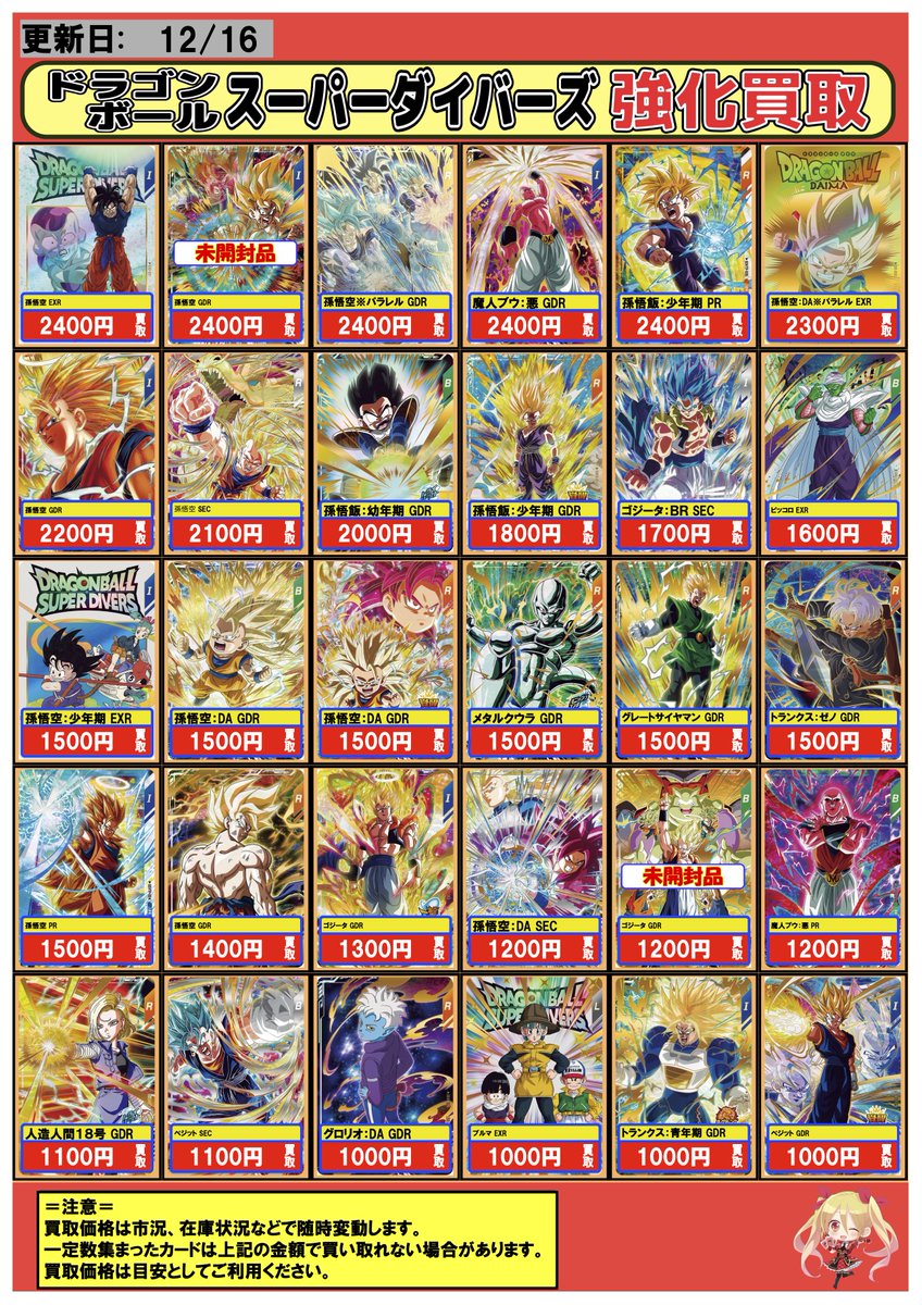 ドラゴンボールスーパーダイバーズ 孫悟空※パラレル(SDV3-011)GDR