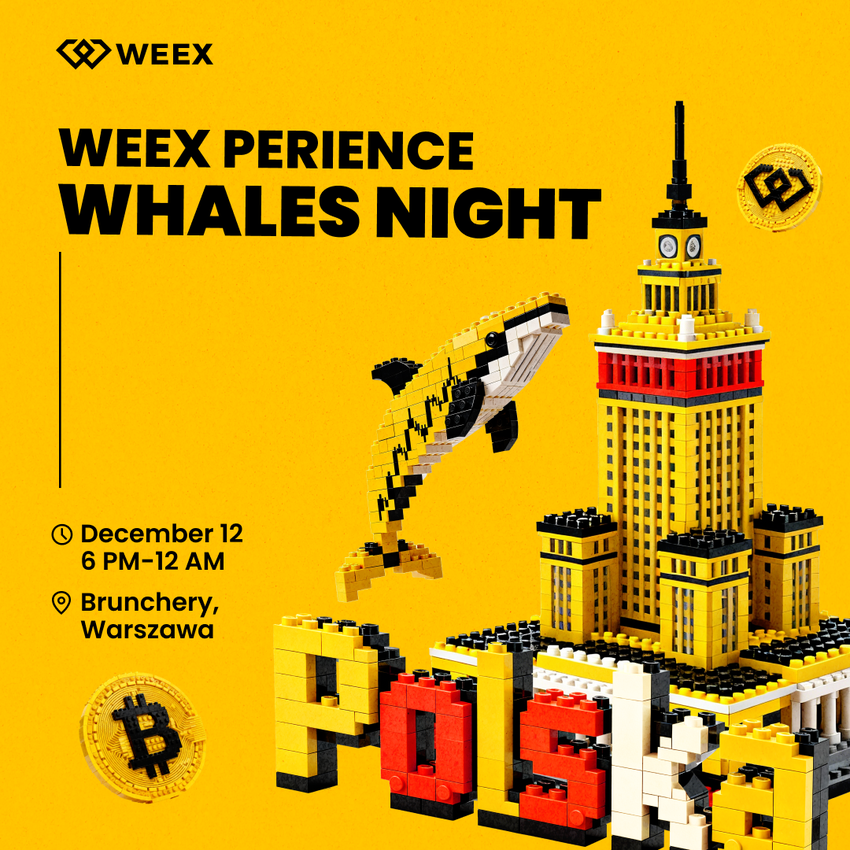 WEEX_Official's tweet photo. Relive the highlights of WEEXPERIENCE Whales Night in Warsaw that has just wrapped up
An exclusive offline gathering for top traders and KOLs.
Where ideas flow beyond charts and screens.
🎬 Watch the full highlight reel on YouTube: https://t.co/6Ul6EQSeRN
#WEEX #WEEXPERIENCE #WhalesNight