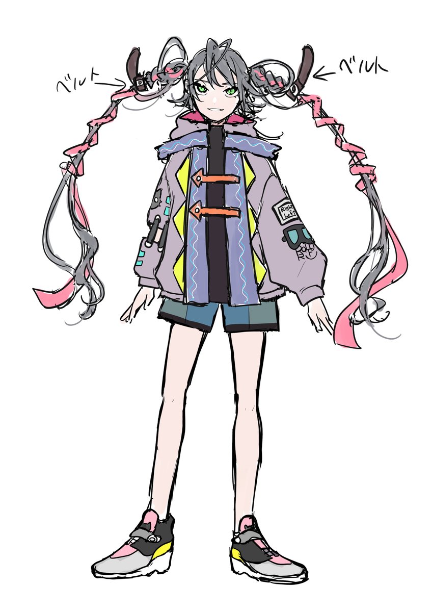 TAk4r's tweet image. キャラデザ３再掲