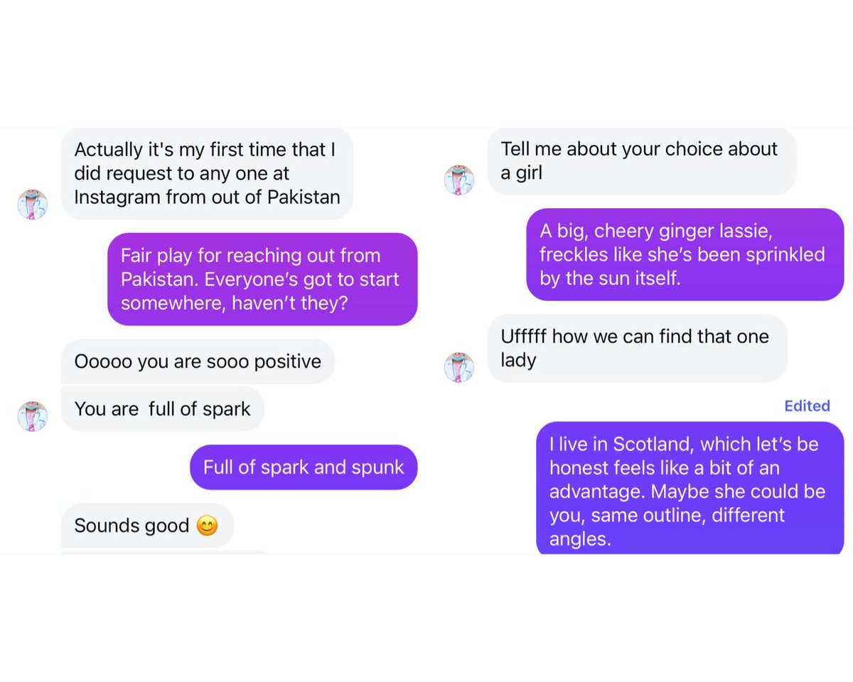 NotThatAlan's tweet image. I appear to be in the early stages of a romance with a scammer, and rather than resist, I’ve decided to treat it as a light social experiment and see how far the nonsense can be taken.