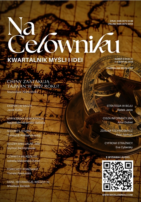 Serdecznie zachęcam do  nabycia kolejnego numeru Kwartalnika Myśli i Idei "Na Celowniku". Na  łamach bieżącego numeru znajduje się mój artykuł poświęcony analizie  złożonego zagadnienia chińskich prób odzyskania wpływów na Tajwanie.