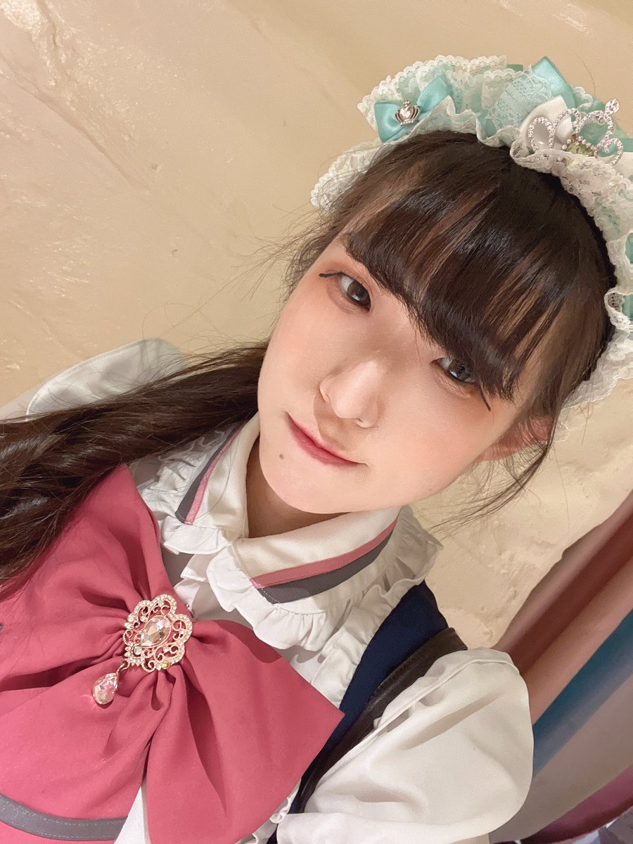 おきゅいんです！！✨️

今日はみんな大好きポニーテールです！🫶(当社比！)

火曜日ご帰宅お待ちしてます🌟

#ハートオブハーツ #秋葉原 #アキバ #メイドカフェ #メイド喫茶