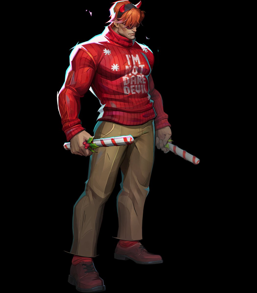 mmmmmmmmiller's tweet photo. 🆕 Daredevil: Not Daredevil

Coming to the #MarvelRivals in-game store this Thursday, December 18th at 9:00 PM EST. https://t.co/YtQe8kJZVI