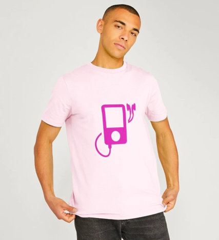 SortiBag's tweet image. 💗 🎶 Join Our #MindTimeMission With This Organic Cotton Jumbo MP3 Print T-Shirt in Pink. In partnership with @Teemillstore the pioneering sustainable fashion platform. sorti.teemill.com