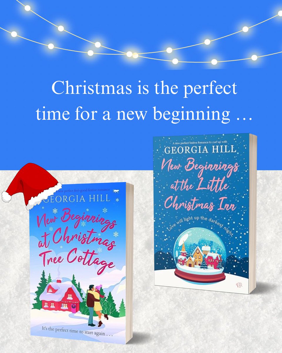 My #TuesNews <a href="/RNAtweets/">Romantic Novelists' Association</a> 

Come to Lullbury Bay for #Christmas ☃️🎁🎄

geni.us/ChristmasTreeC…
mybook.to/LittleInn ONLY 99p!

#romancebooks #festivereads