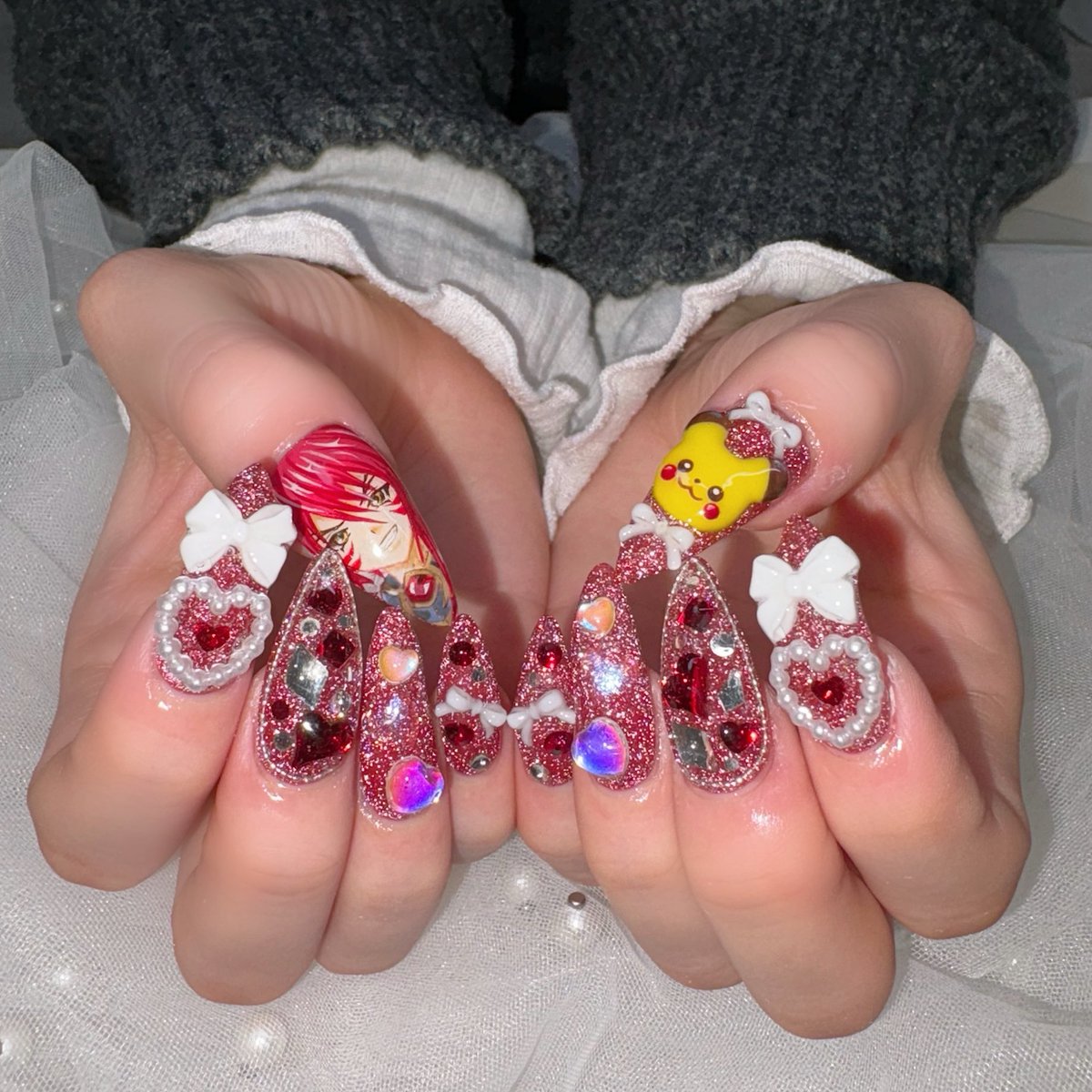 フラッシュネイル可愛い⸝⸝⸝ᴖ ̫ᴖ⸝⸝⸝
のぶちゃんとミスドのピカチュウとジャンフェス行くよ🎶