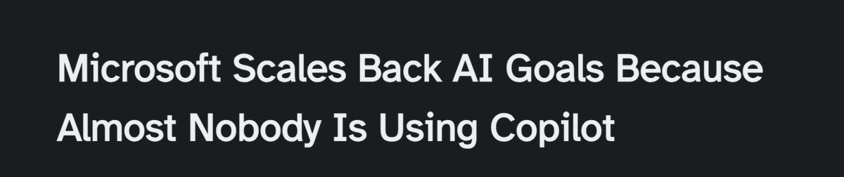 Good. Fuck you Micros*ft and fuck your AI bloatware bullshit.