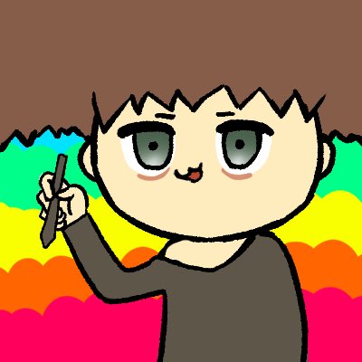 すっっげぇ昔に描いた意味わかんないアイコン出てきたな 誰に描いたのかすら忘れてる