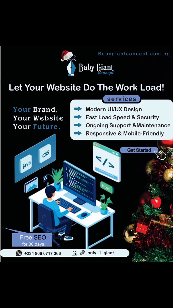 Only_1_giant's tweet image. Stop overworking your self relax and let your website do the work load mr/mrs CEO 
#workout#productivity #softwaredevelopers #goviral #frases #GraphicDesigner #frontenddevelopers #UI #productdesign #grow #WebsiteDesign #UIUXDesign