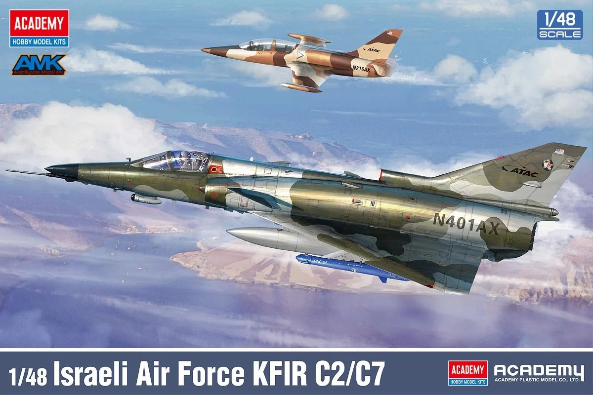 hobbysearch_mm's tweet photo. 【プラモデル予約】Academy(アカデミー)
1/48 クフィール C2/C7
予約開始です!→ https://t.co/wGzFPfpCcK
AMK金型のクフィルが1/43スケールもアカデミーパッケージ版で登場
新規デザインデカール5種付属
#プラモデル #Scalemodels #クフィル #クフィルC2 #クフィール #Kfir #KfirC2 #KfirC7 https://t.co/HIlpNznGq2