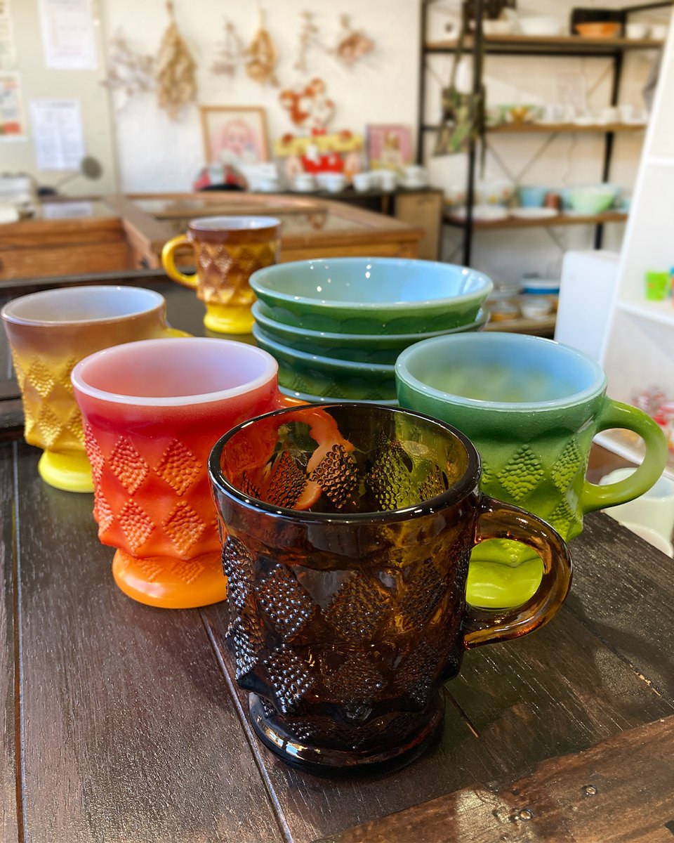 栃木県のFire-king販売店マメチコに1960～70年代製キンバリーマグ