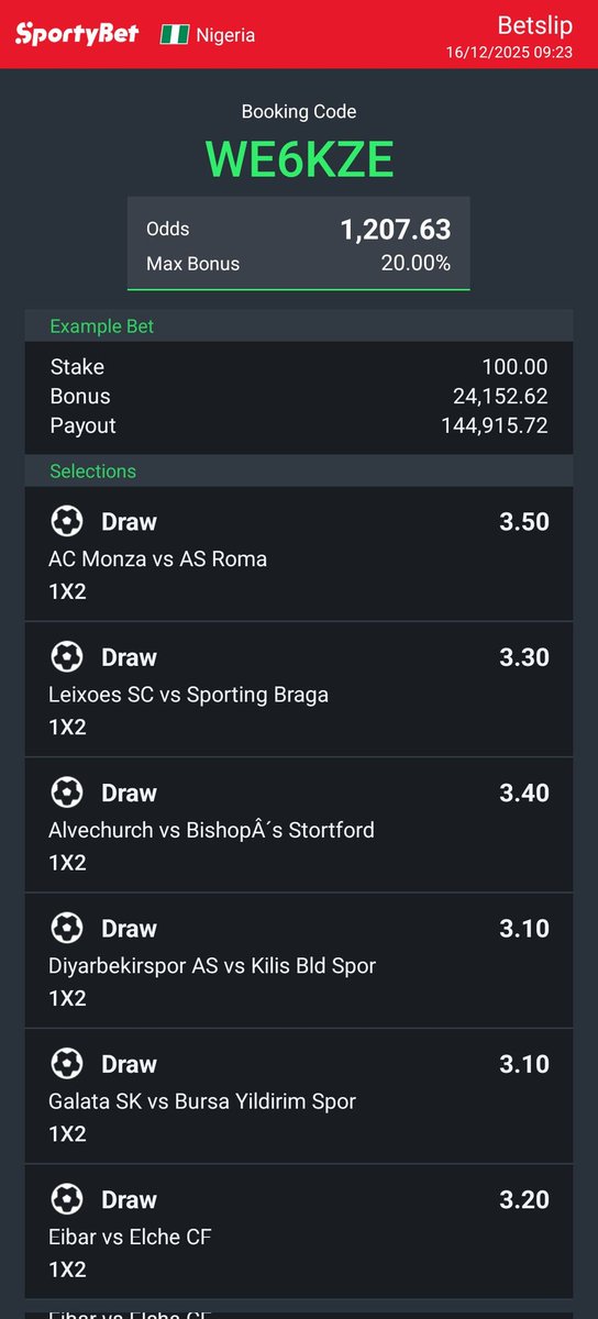 Investorbet667's tweet image. WE6KZE - 6X