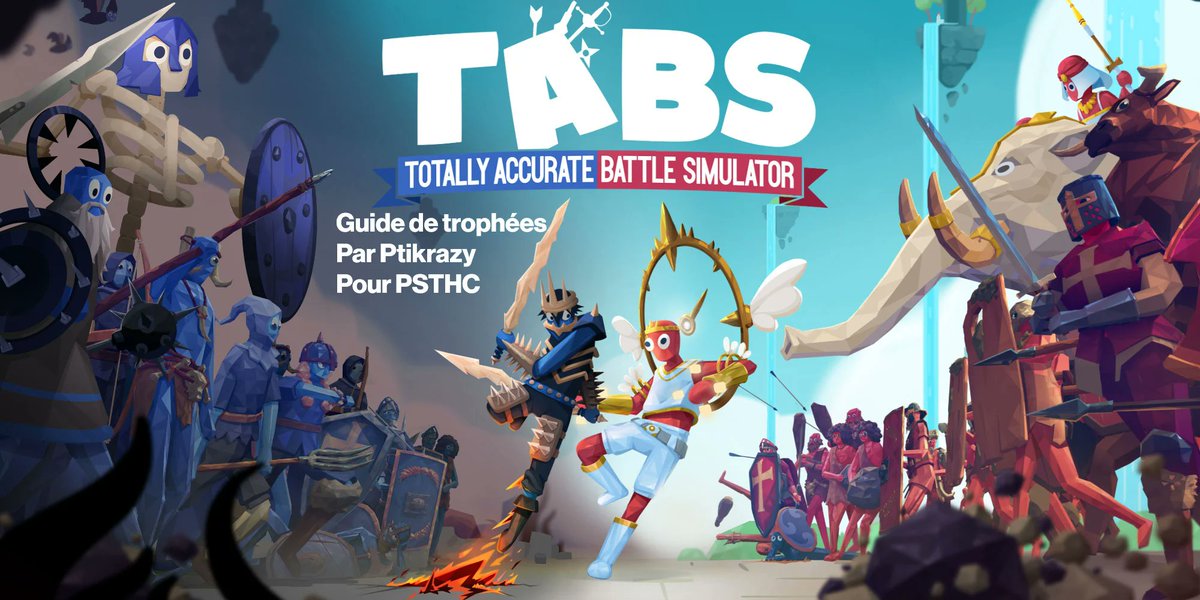 🎮 #TotallyAccurateBattleSimulator
🏆 [GUIDE]
🥵 Difficulté 2/10
⌛️ 10-12h

🔗 psthc.fr/unjeu/totally-…