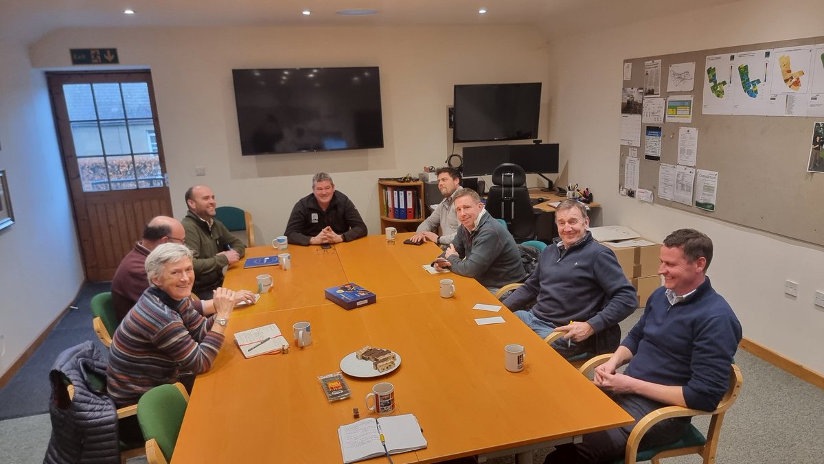 We had a very interesting discussion yesterday with Vicki Swales and Chris Bailey from <a href="/RSPBScotland/">RSPB Scotland</a> . Policy changes, predators, and percentage of land forced into schemes were the main topics. We all agreed that dialogue is key. 
<a href="/NFUStweets/">NFU Scotland</a> <a href="/mydirectdriller/">Direct Driller</a> <a href="/scottishfarmer/">The Scottish Farmer</a>