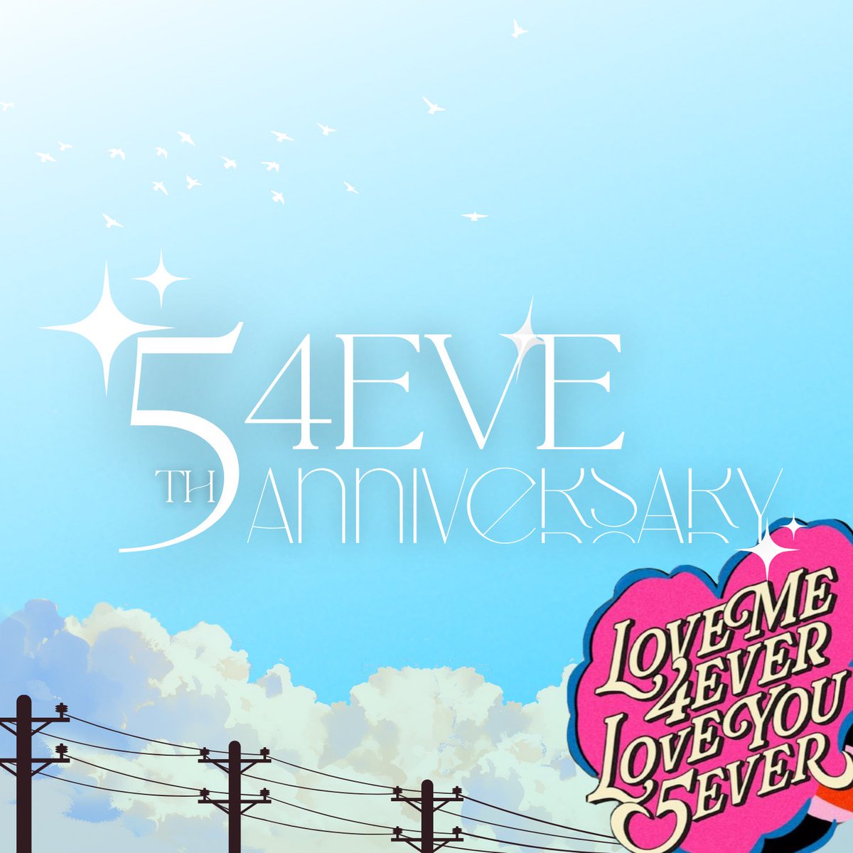 𝐏𝐚𝐫𝐭𝐲 𝐄𝐯𝐞𝐫 𝐀𝐟𝐭𝐞𝐫 𝟓 𝐘𝐞𝐚𝐫𝐬 𝐏𝐫𝐨𝐣𝐞𝐜𝐭 💖

#4EVE
#4EVE5thAnniversary