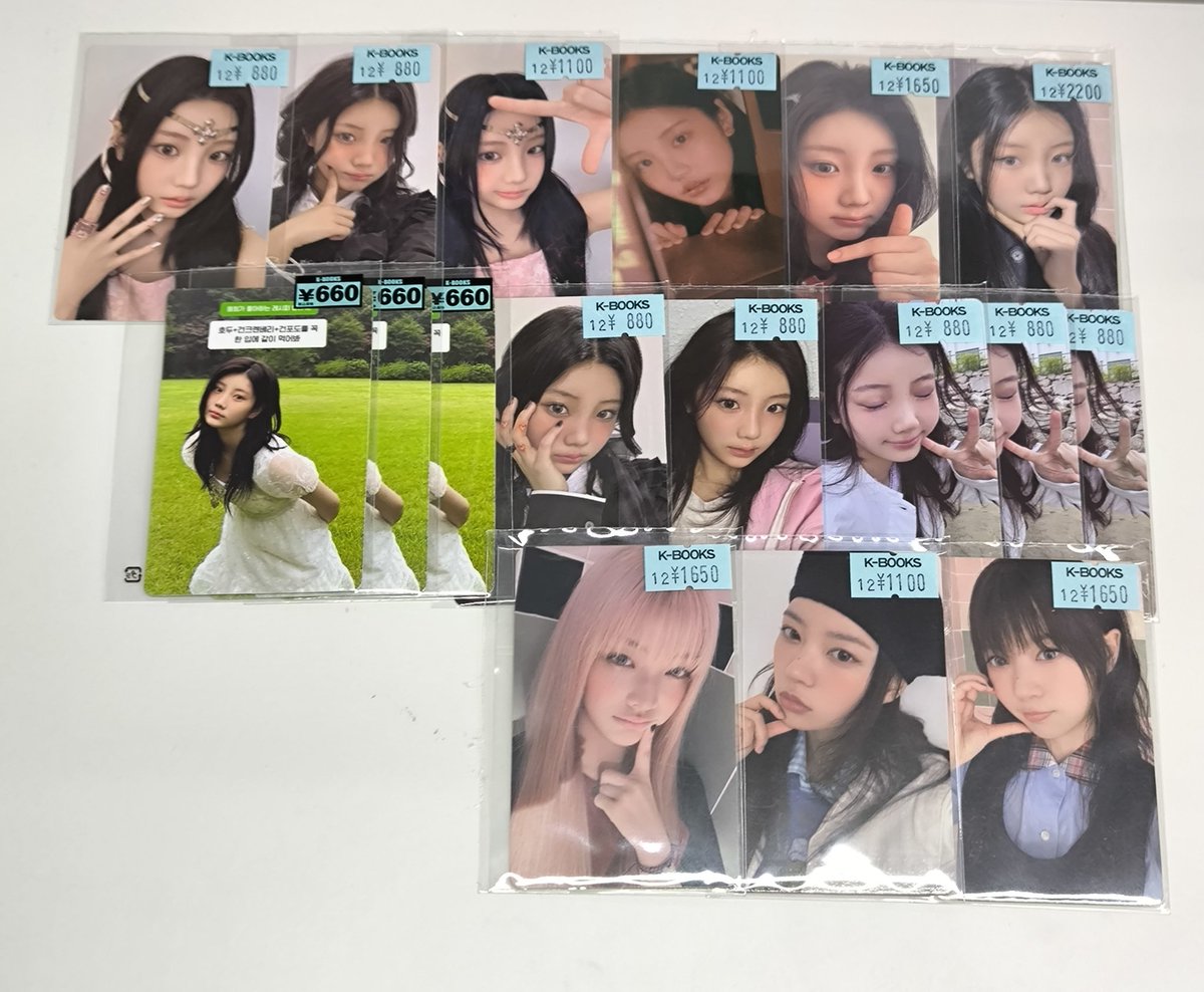 ILLIT 【入荷情報】 ウォンヒさんを初めトレカが入荷致しました