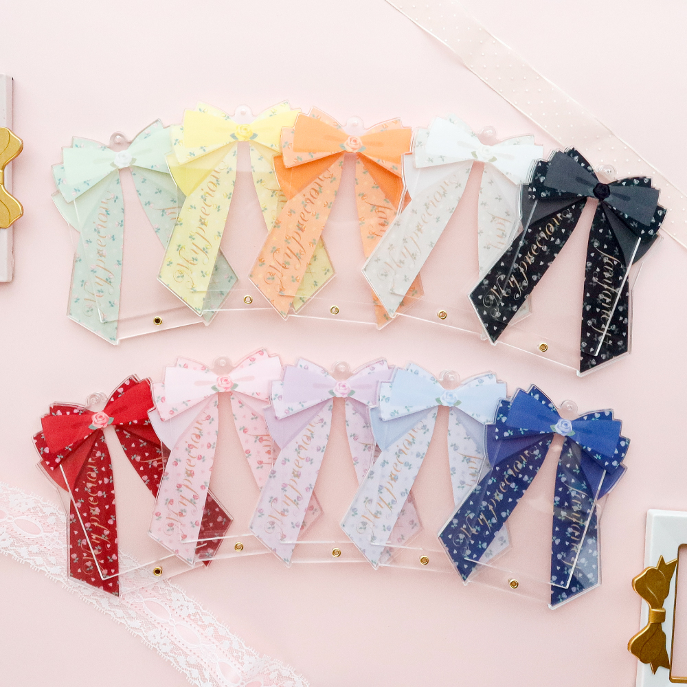 フォトカードアクリルフレーム リボン　フラワー　原宿限定 10点セット 𝑵𝒆𝒘 𝑰𝒕𝒆𝒎 ♡⋆꙳ ＼ 『フォトカードアクリルフレーム リボン