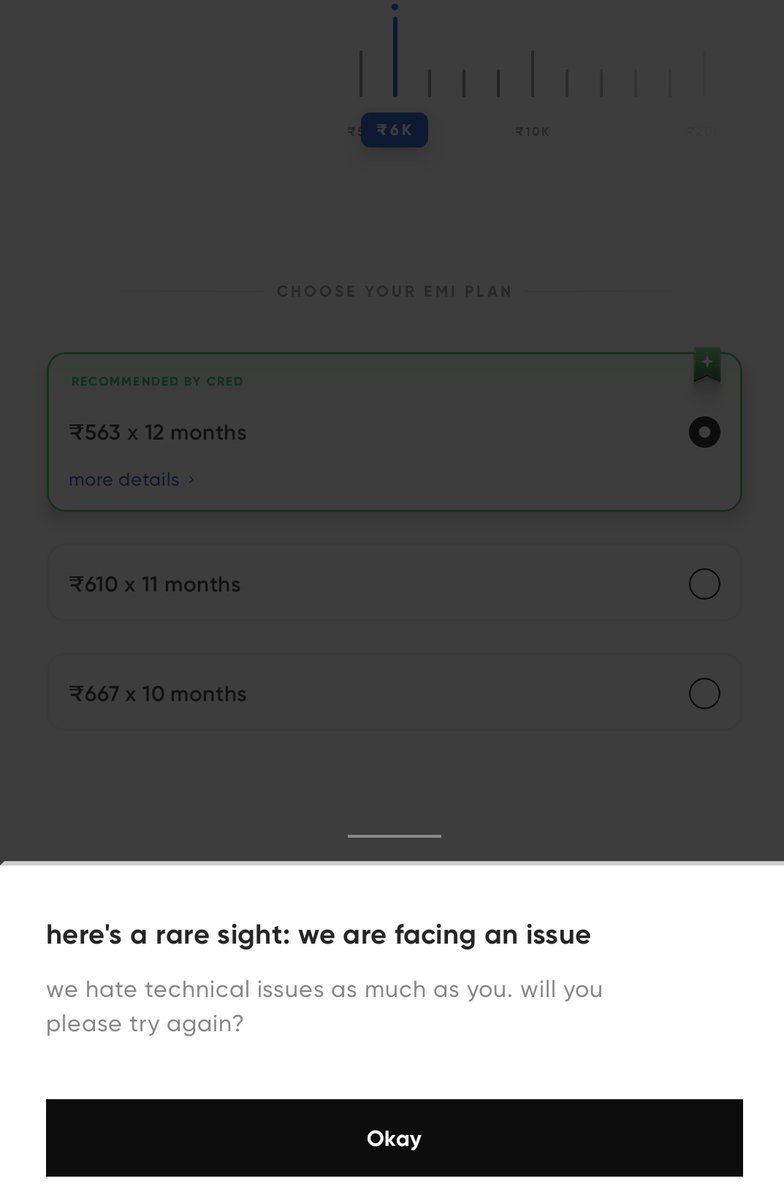 ajil_subhash's tweet photo. I can't windrow my cred cash, is this any technical error? 
I can't get any proper solution from support side
@CRED_club  #Credissus https://t.co/a4durRjEGT