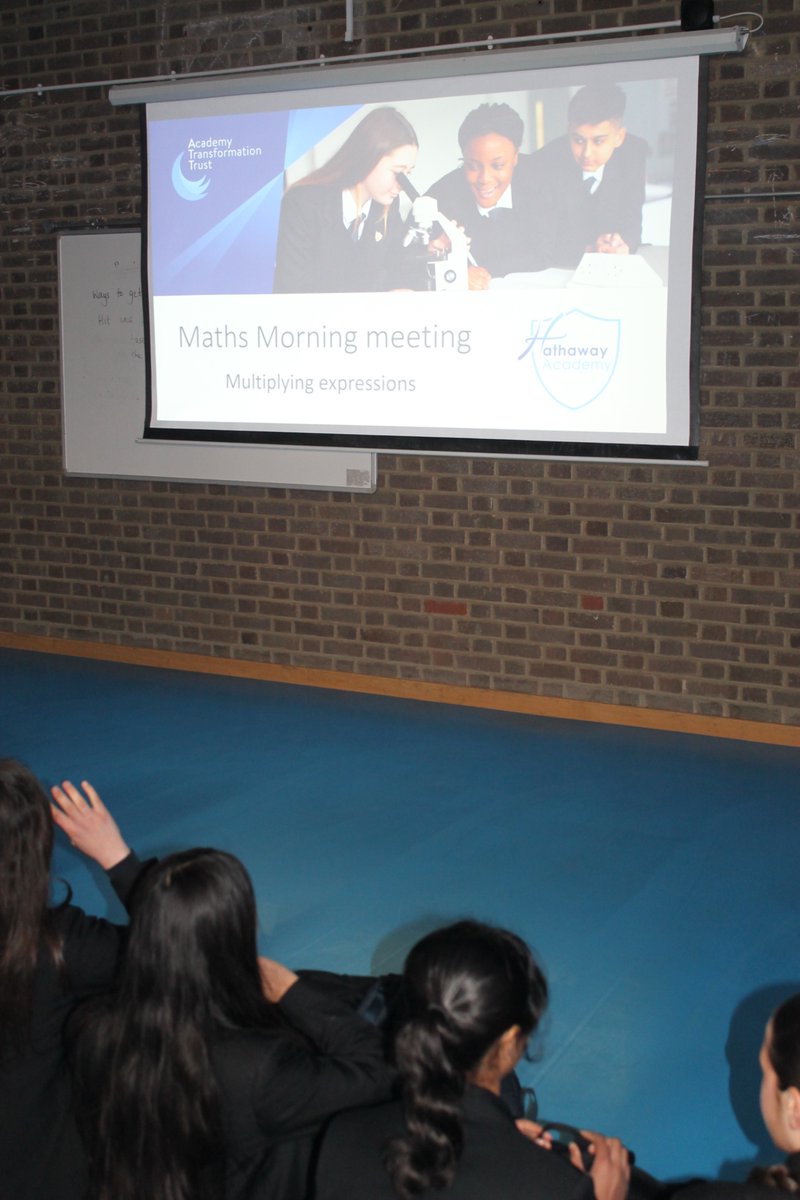 It was great to see our students engaging with today's morning meeting that was focused on Maths and Science.
#HathawayAcademy