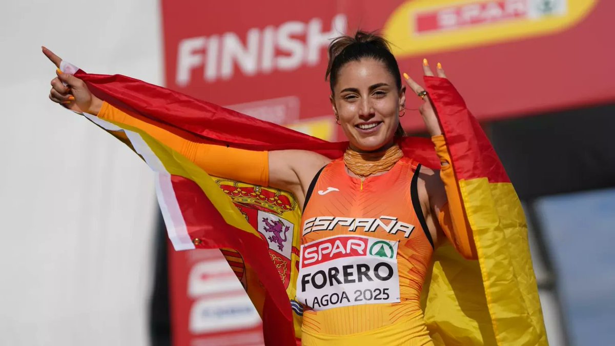 BolsaCorredor's tweet photo. María Forero, entre el hospital y la meta.

“Llevaba meses pensando en este día y entrenando a fuego 🔥”

#Lagoa2025 #Cross

https://t.co/BcXg0Y2nOx https://t.co/UKw92YV1JW