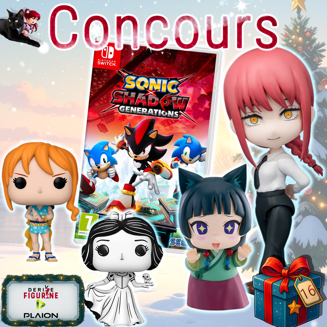 DeriveFigurine's tweet photo. 🎁🎁Concours Calendrier de l'Avent 16 avec @PLAION_FR🎁🎁

Dernier jour pour jouer ➡️ https://t.co/cpvsGpr6pw

Tu pourras :

❤️RT ce post
✅Follow @PLAION_FR et @DeriveFigurine 

1 gagnant
TAS le 17/12 https://t.co/Nz1e9sjqpM