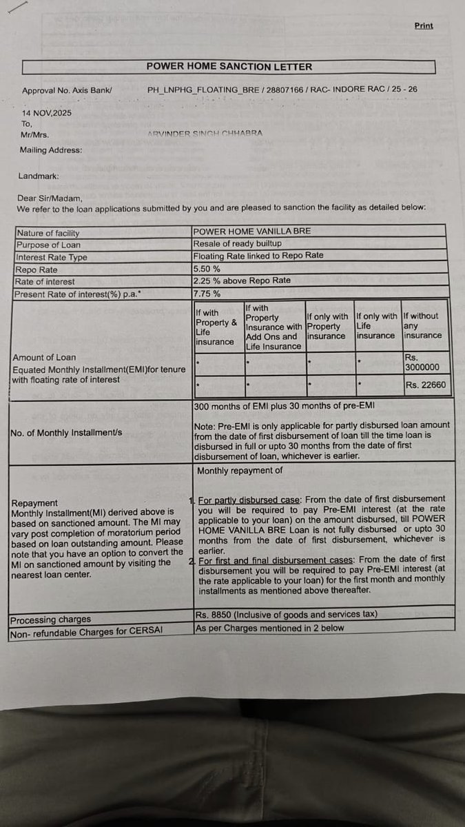 ArvinderC5's tweet image. As per @RBI guidelines, loan insurance is NOT mandatory, yet @AxisBank @AxisBankSupport @AmitabhChaudhry forcing customers and ignoring RBI norms.

This is harassment and unfair banking practice.
Request @RBI to take strict action.

#AxisBank
#RBI
#InsuranceMisSelling
