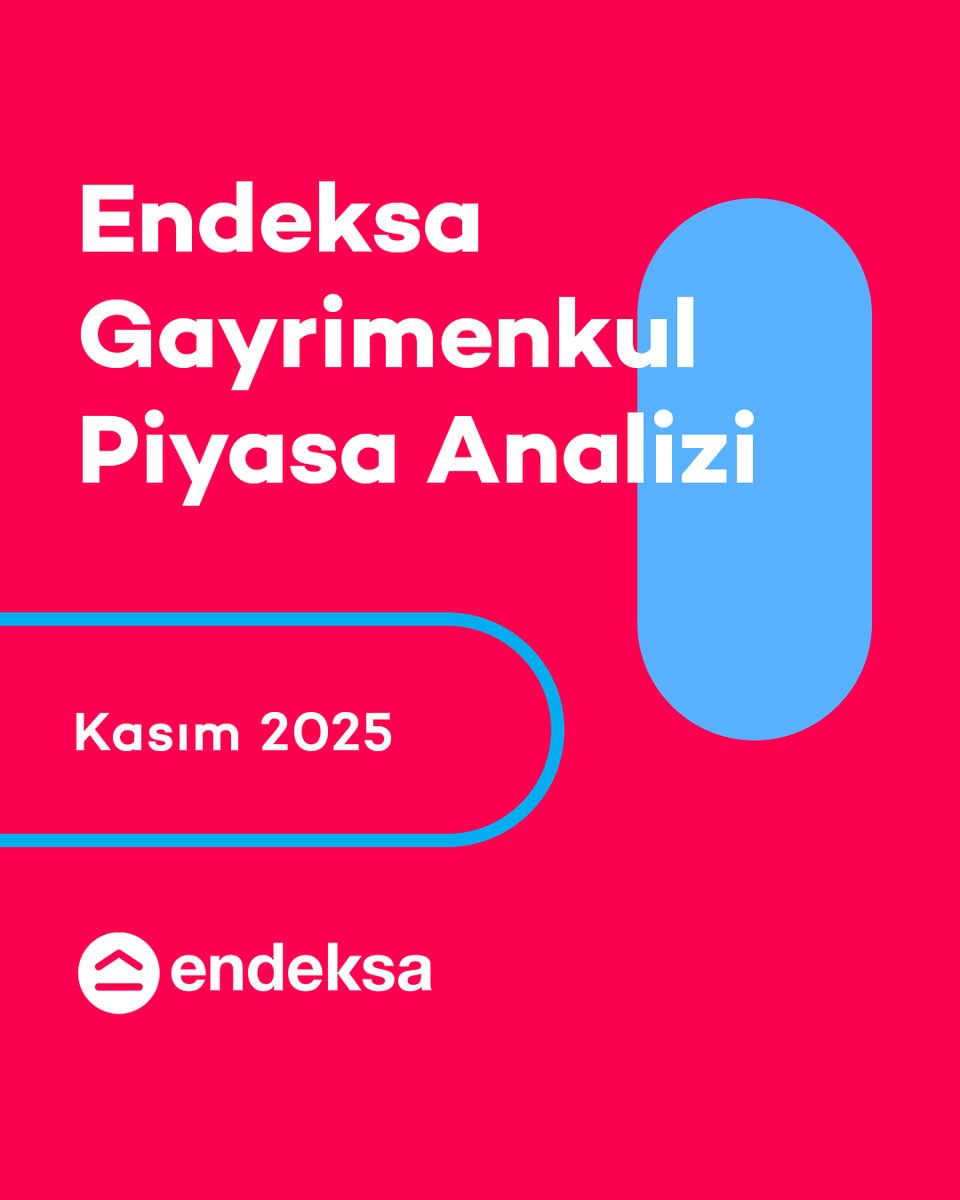 endeksa's tweet photo. Kasım 2025 Konut Değer Raporu Yayında!
📈Satılık ve kiralık konut fiyatları yıllık %28 arttı. Ortalama konut satış fiyatı 4,6 milyon TL’yi buldu!
📍 Detaylı veriler ve analizler için Endeksa mobil uygulamasını indir — link bio’da!
#Endeksa #Kasım2025 #KonutPiyasası #Gayrimenkul #Emlak #SatılıkKonut #KiraFiyatları #Yatırım #KonutDeğerRaporu #VeriyleKonuş