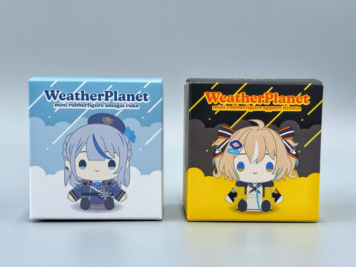 BOOTHからWeatherPlanet🌦️のミニプラ！ミニフィギュアが届いたよ