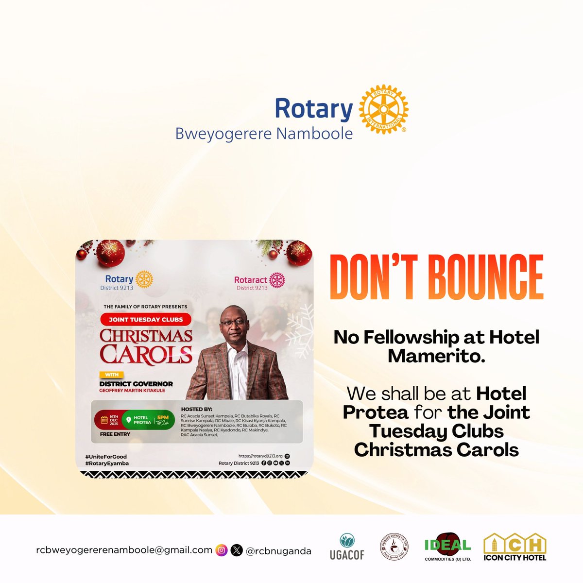 Rotary Club of Bweyogerere Namboole tweet media