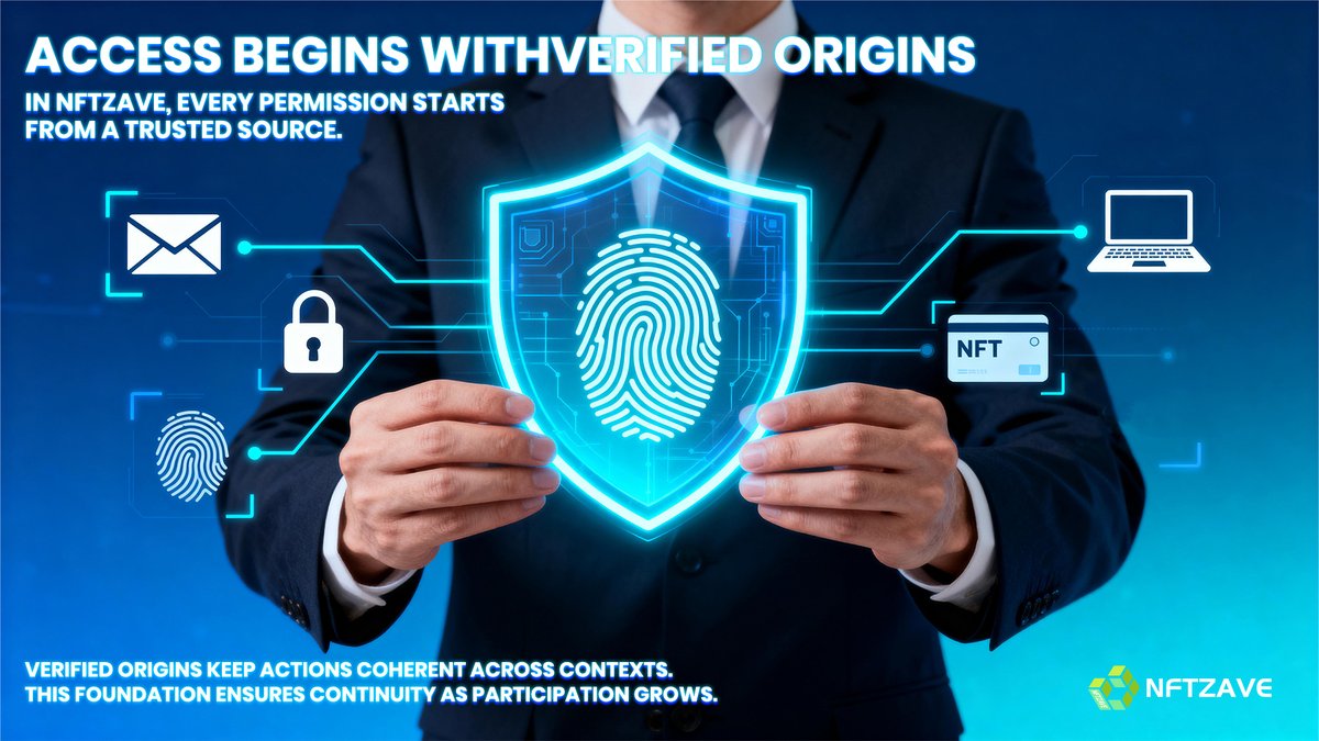 NFTzave's tweet photo. 🔍 Verified origins in NFTZave make every access point start from trust.
🔗 Each shift stays connected, keeping participation steady across contexts.
🎯 When clarity guides movement, every next step becomes easier to carry forward.
#NFTZave #VerifiedAccess #DigitalTrust https://t.co/DCknh8aJdg