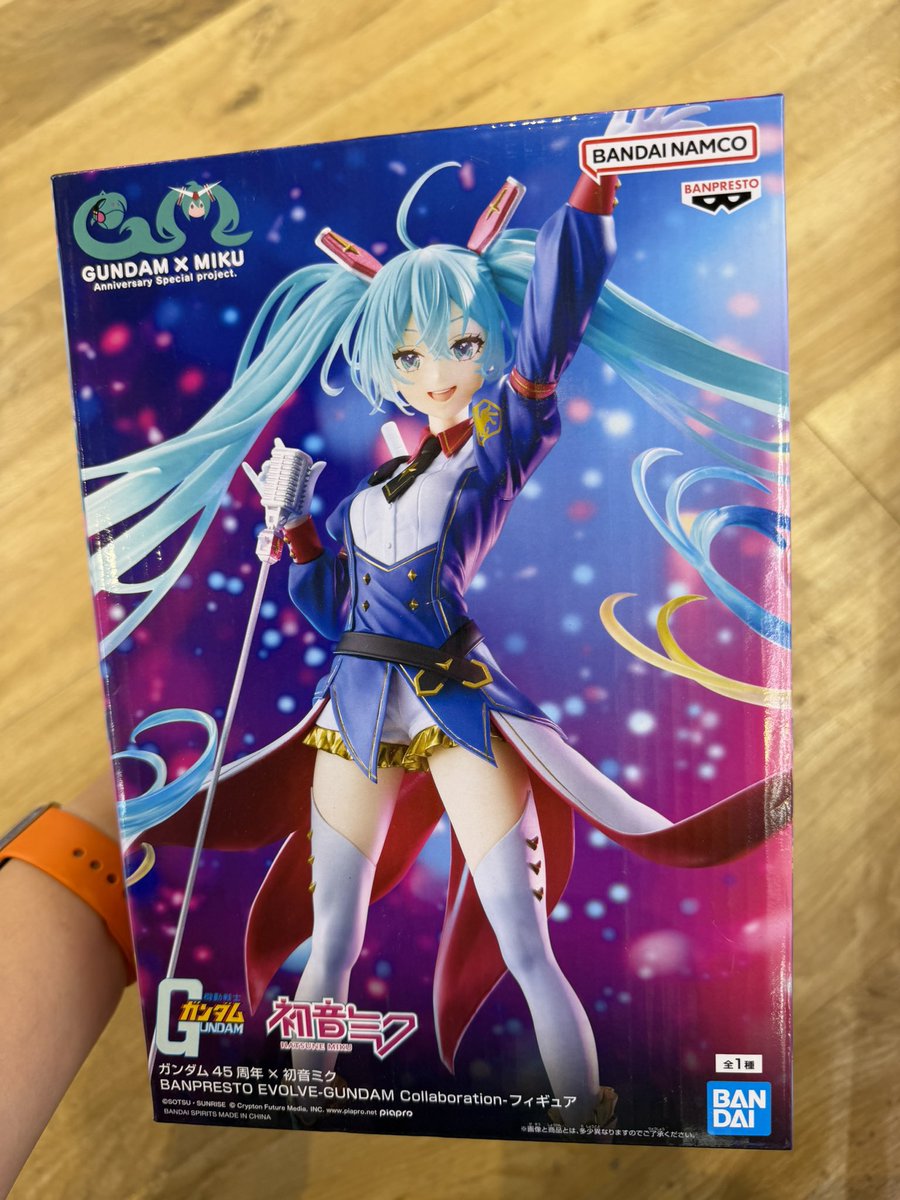 ✨景品情報✨ ガンダム45周年×初音ミク BANPRESTO