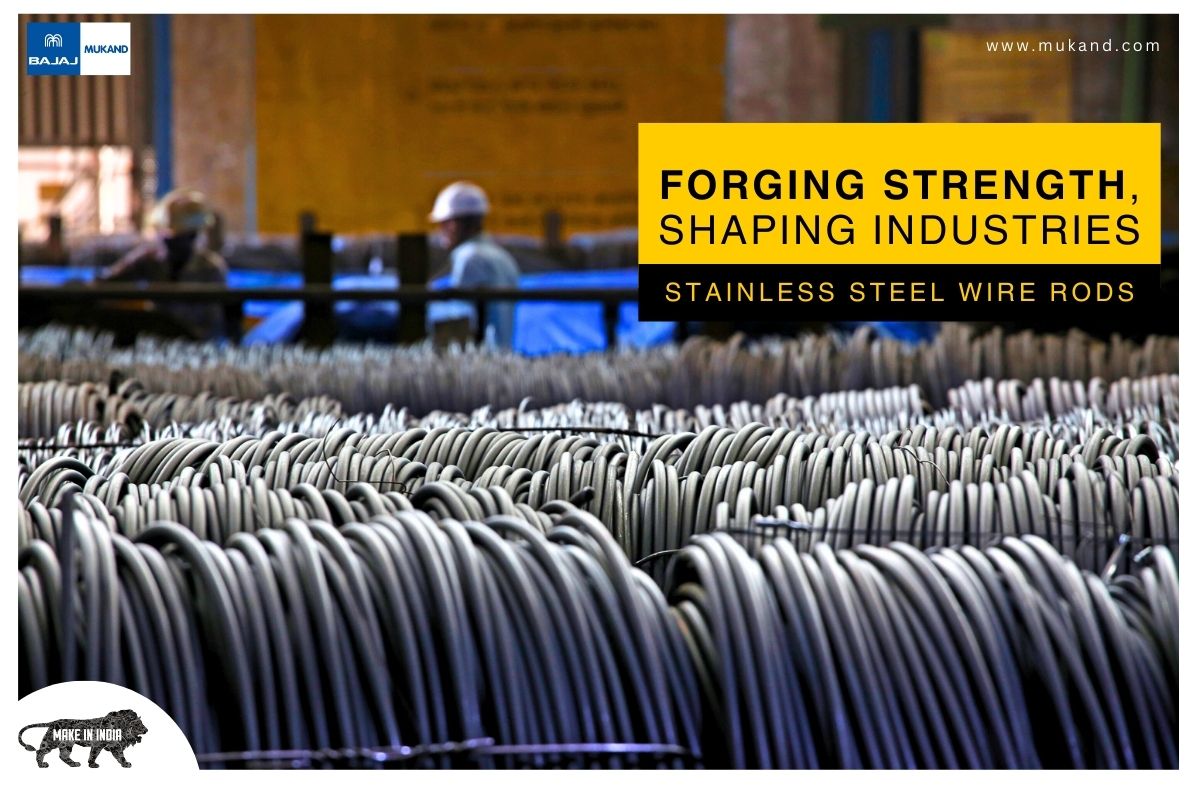 MukandSteel's tweet image. With stringent quality controls and advanced manufacturing capabilities, we ensure our #wirerods meet exacting standards and application-specific requirements.
 #ForgingStrength #ShapingIndustries #MukandLimited #EngineeringExcellence #IndustrialSolutions #MadeinIndia
