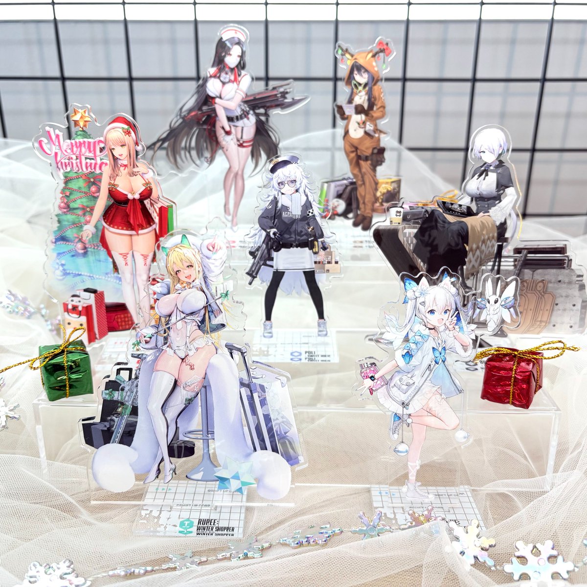 🟢MEGA NIKKE STORE TOKYO🟢

＜✨メガニケストア限定商品情報✨＞

❄️NIKKE アクリルスタンド
・ルピー：ウィンターショッパー
・エヌ：ミラクルフェアリー
・エマ - ダーリンレッド
・ポリ - スイートホリック
・ブリッド - クラシックワーカー
・メイデン - シークレットナース
・エクシア -