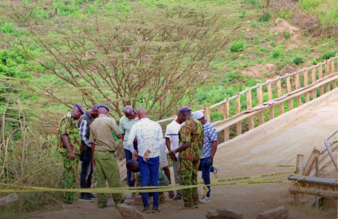 LimitlessKe95's tweet image. A bomb was found under a bridge ahead of Ruto's tour in Migori