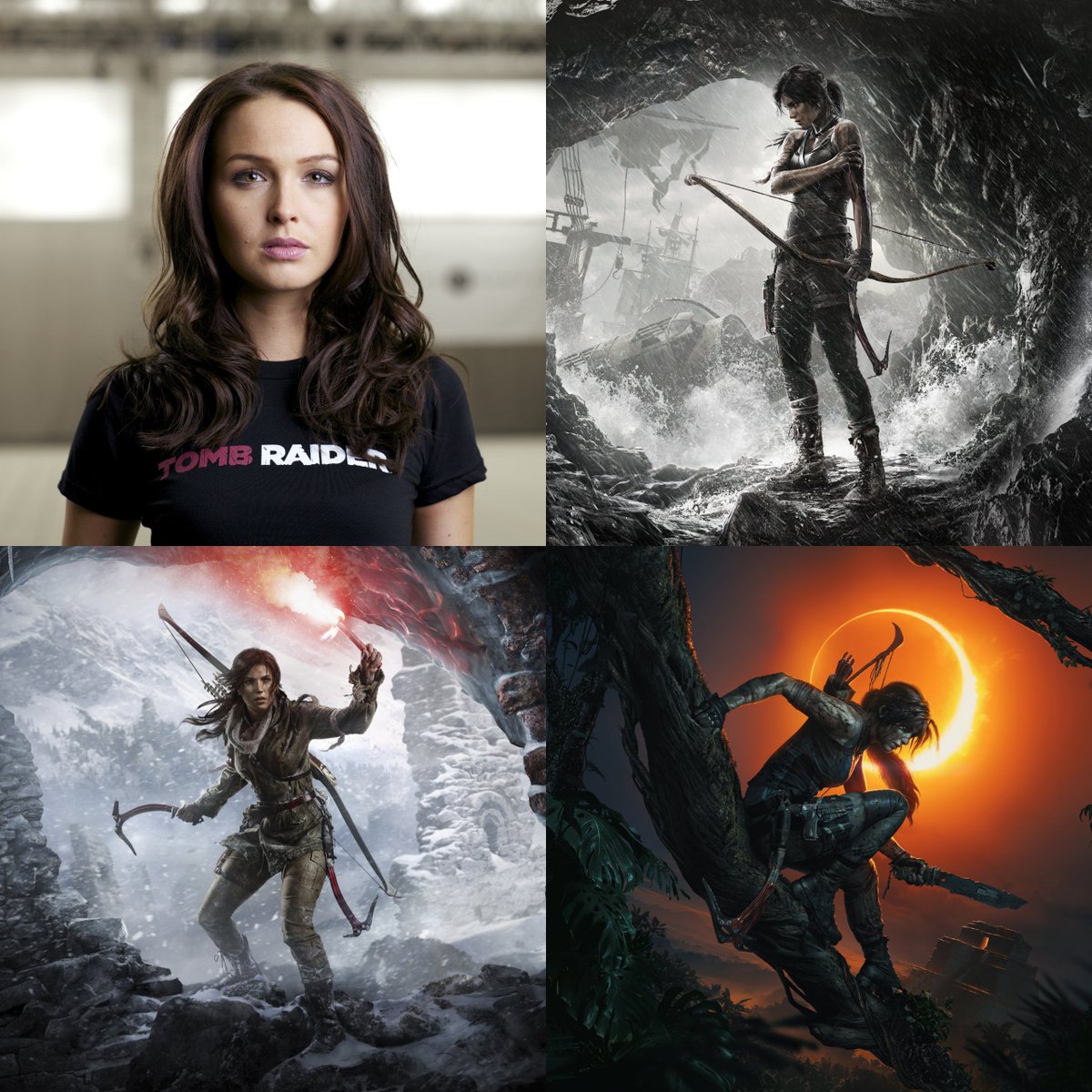 Yesterday was Camilla Luddington’s birthday! 🎂
She previously voiced Lara Croft during the Survivor era in Tomb Raider (2013), Rise &amp; Shadow.
Let’s also take this moment to thank her for her contribution to the franchise and for bringing Miss Croft’s origins to life!