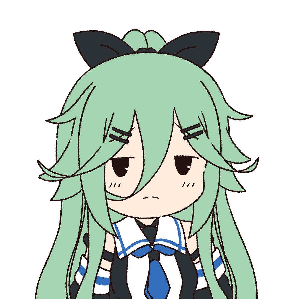 山風(艦これ) 「」|こかもりのイラスト
