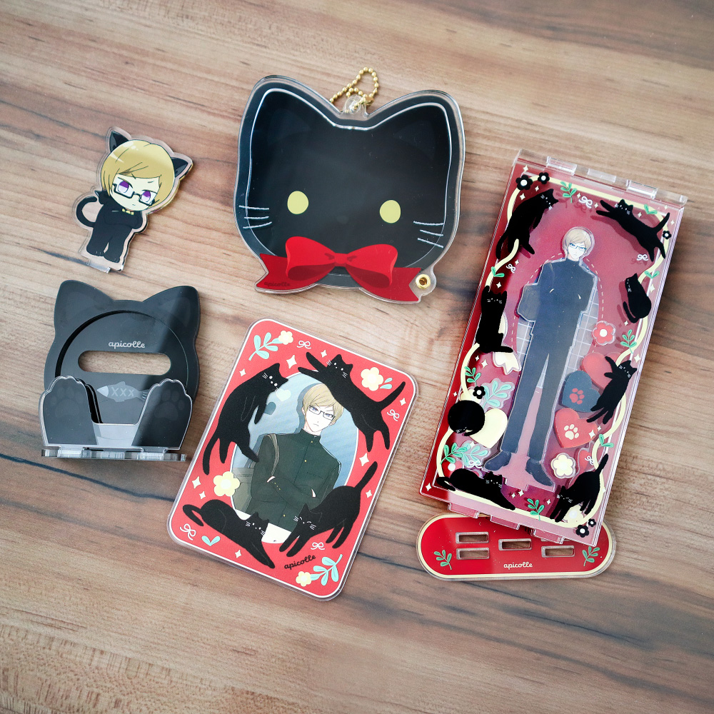 🐈🌷🌾🐈‍⬛🌿🐾🌼 キャラ福くじONLINE apicolle ｛ ねこ🐈 ｝ 🍀販売