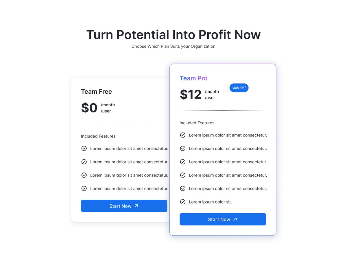 sakibbmohtaram's tweet image. Pricing UX tip:
If users need to think too much, they won’t convert.
Clear hierarchy + focused CTAs = better decisions.

#UXDesign  #UIDesign #pricingstrategy