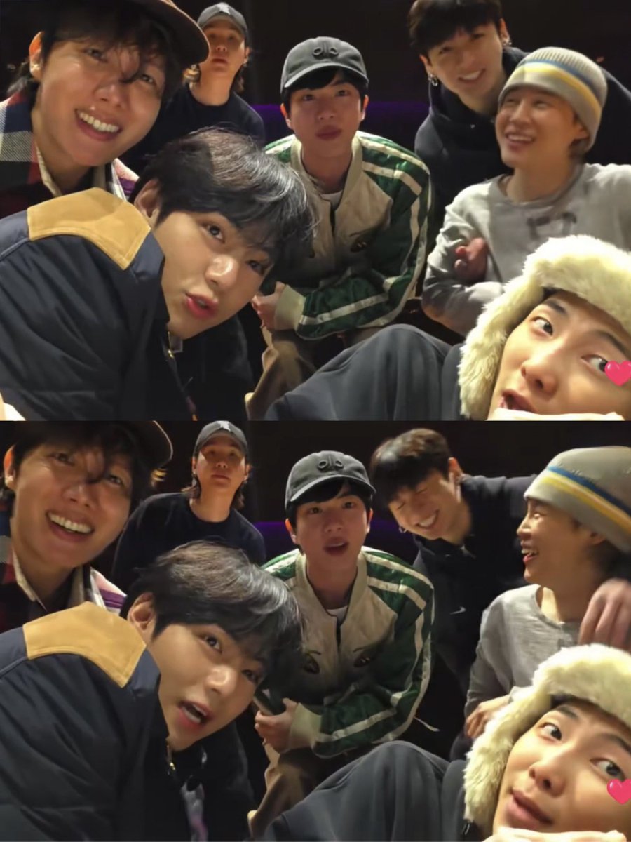 VibeInk01's tweet photo. BTS sent fans into a frenzy after all seven members went live together, sparking widespread excitement and overwhelming joy among ARMY worldwide.
#BTS #방탄소년단 #OT7 #ARMY #BTSLive #BTSUpdate #Kpop #KpopNews https://t.co/YoMuyqx3q9