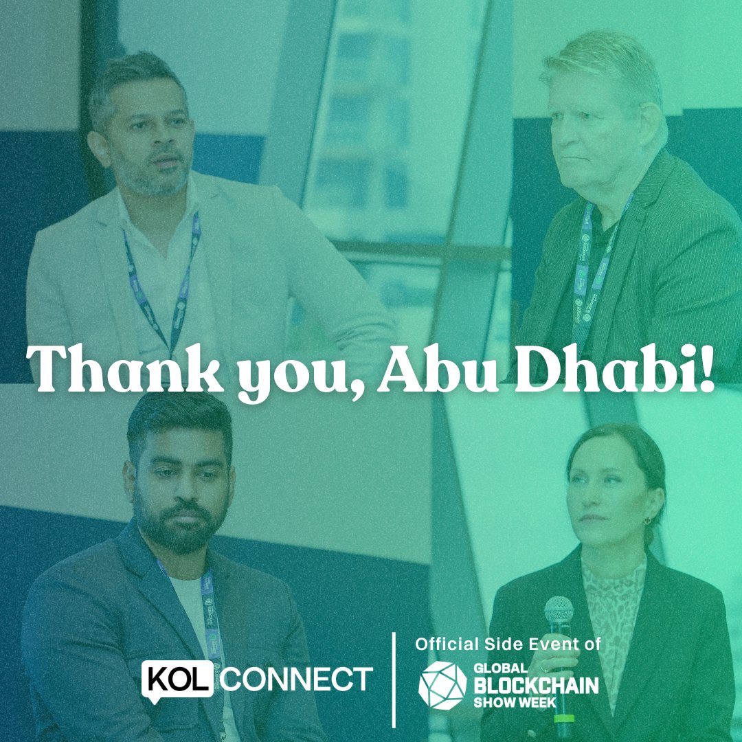 Thank you, Abu Dhabi! 

The insights and conversations at name – the official side event of #GlobalBlockchainShowWeek – were nothing short of spectacular.

Stay tuned for more photos and highlights from the event!

#GBS2025 #VAPGroup #AbuDhabi