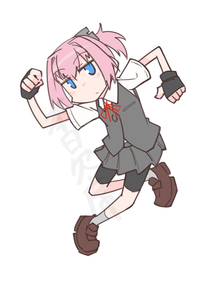 不知火(艦これ) 「#今年一番伸びた絵ではないが個人的に気に入っている絵を貼る アクスタ用ダンシング」|本日欠席(サークル垢)@フリトド酒蔵19のイラスト