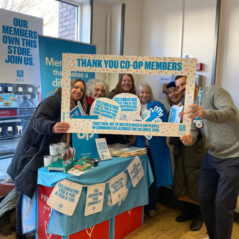 We celebrated and thanked <a href="/coopuk/">Co-op</a> Members for the incredible impact they’ve made. By choosing a local cause, members have helped 39,000 causes support 9.5m people through the Local Community Fund since 2016. Find out more: coop.uk/4aLoCYk