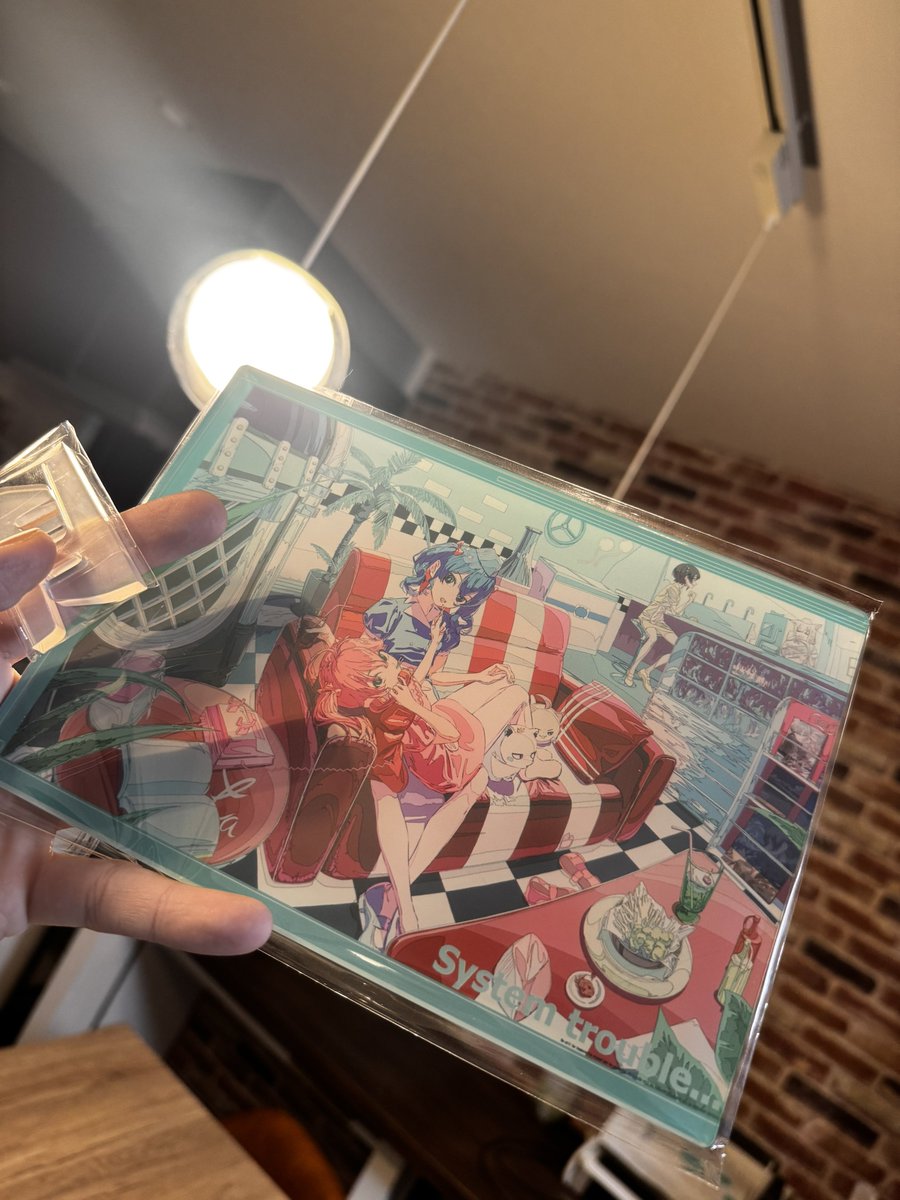 ご要望がありましたのでアクリルパネルを作りましたよ