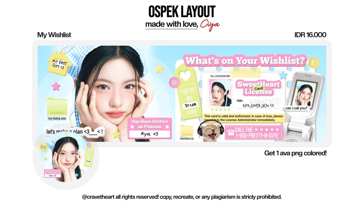 cravetheart's tweet image. help repost &amp;amp; ospek pls? thankies! ‹𝟹

setelah sekian lama akhirnya aku melahirkan 1 anak baru, mohon dibantu ospek ya guys? kalau tdk aman bisa dm aku baik2 🫶🏻

untuk layout kya ufs ya, 16k free retext!

ada yg mau req dgn special price 12k? 5 org tercepat ya :3

#zonauang