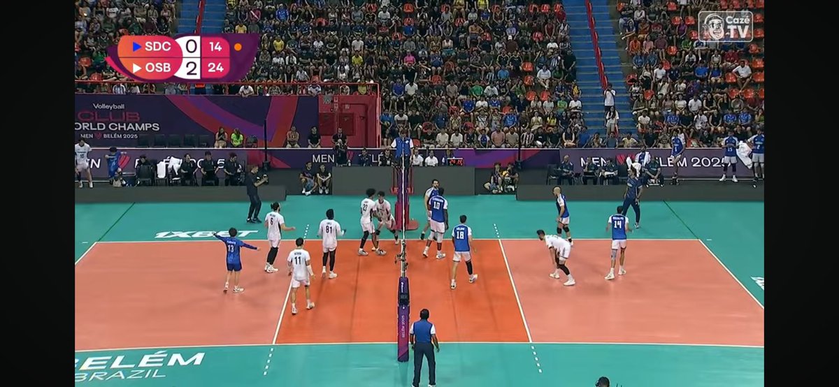 Que derrota acachapante do Cruzeiro na estreia do Mundial de Clubes Masc em Belém…

Um sólido 3-0 (25-14, 25-18, 25-14) do Osaka Blueton do Japão…