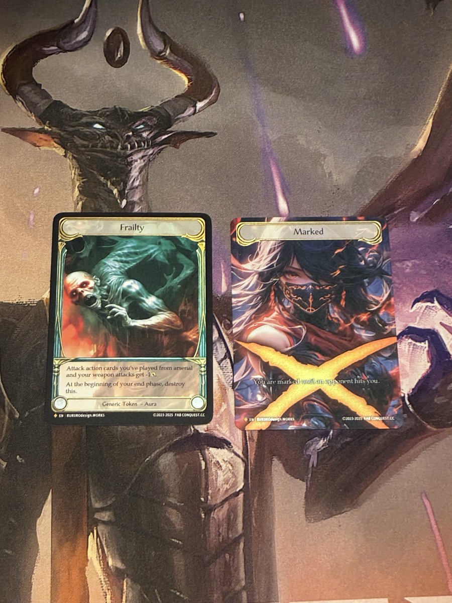 届いた！めちゃくちゃ綺麗なマーク！
CONQUESTさんありがとうございます☺️