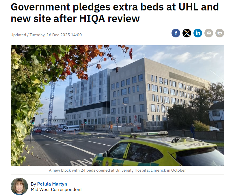 WatchdogTh96012's tweet photo. Are the Irish government finally going to do the right thing? #UHL #midwest #HSE #HIQA #Limerick https://t.co/ejZtmBBOT2