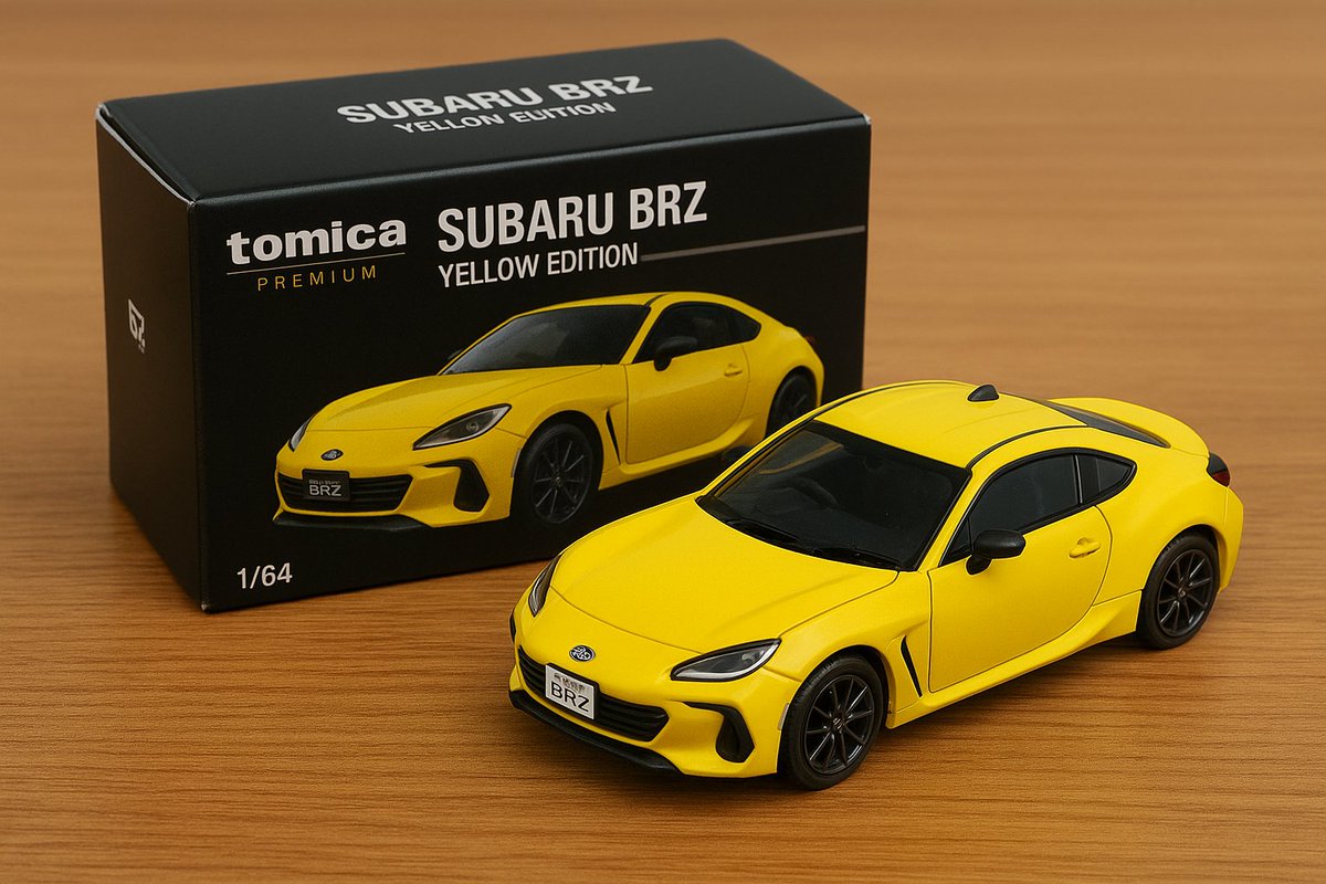Ichiro_051's tweet photo. こんなトミカが欲しい!!!
#BRZ #ZD8 #YELLOWEDITION
#ZD8 #YELLOWEDITION https://t.co/fPyam5QgkG